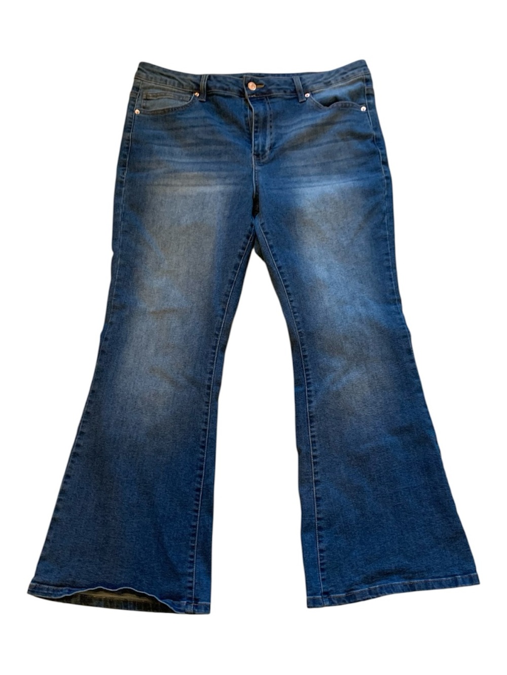 EXPRESS Women's Dark Blue Flare Jeans size 12p